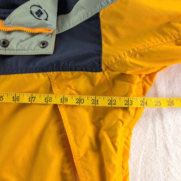 VTG Columbia Detachable Fleece Liner Heavyweight Winter Coat Men's Med - Picture 9 of 11